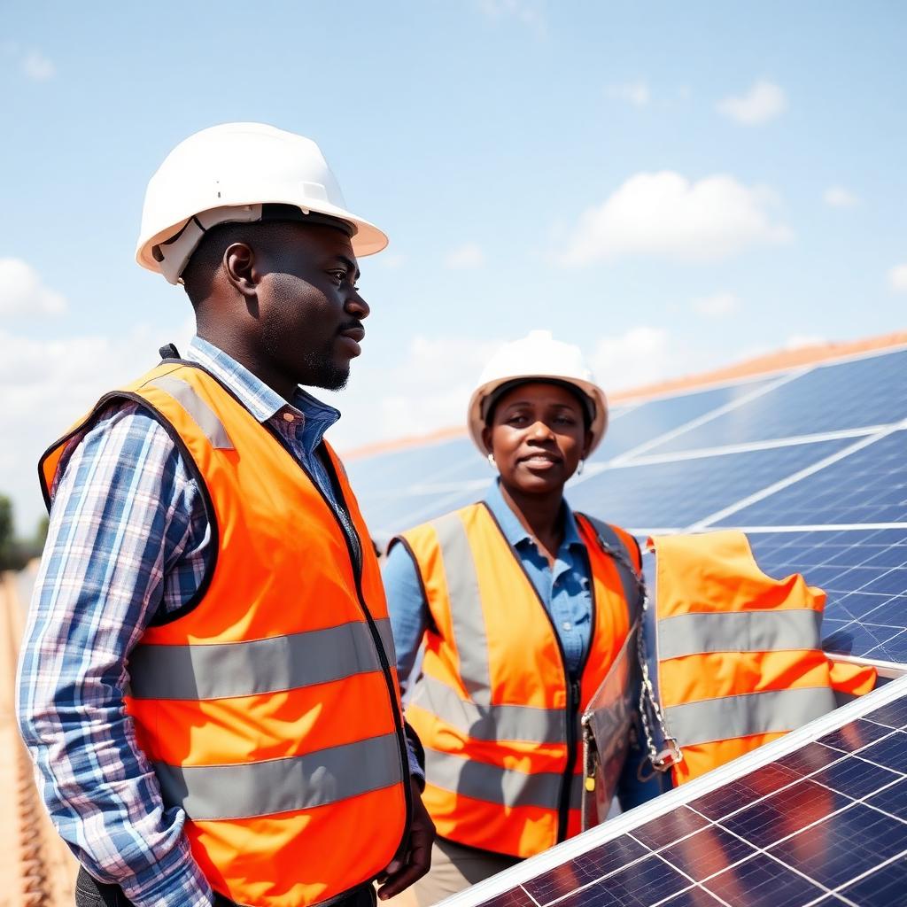 Rooftop solar panels